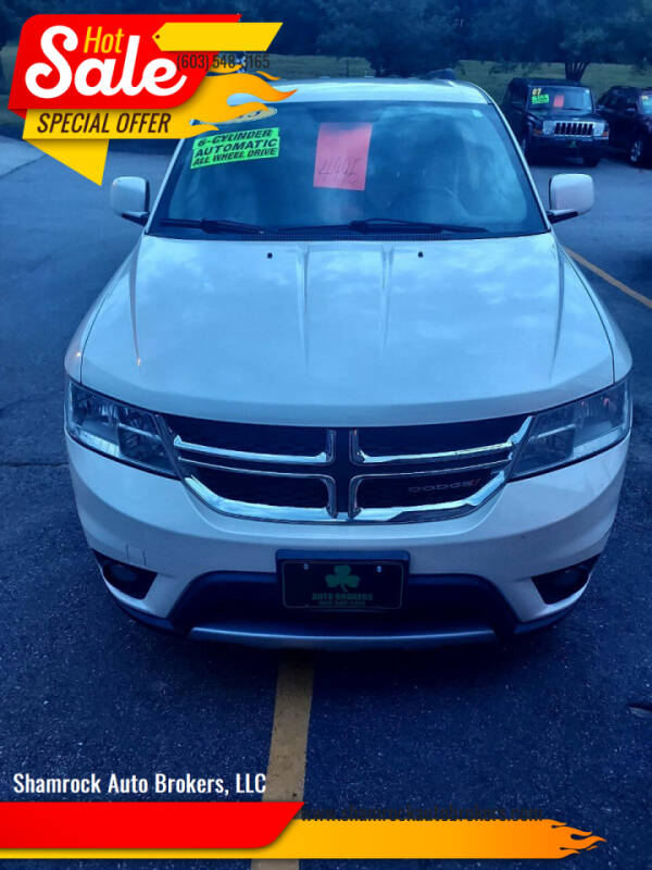 2013 Dodge Journey for sale at Shamrock Auto Brokers, LLC in Belmont NH