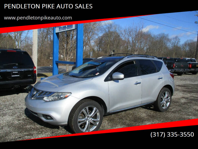 2011 Nissan Murano for sale at PENDLETON PIKE AUTO SALES in Ingalls IN