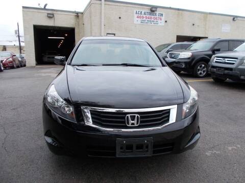 2009 Honda Accord for sale at ACH AutoHaus in Dallas TX
