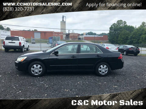 2007 Honda Accord for sale at C&C Motor Sales LLC in Hudson NC