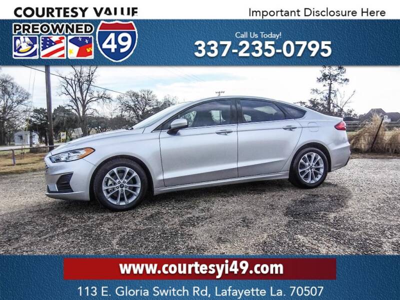 2019 Ford Fusion for sale at Courtesy Value Pre-Owned I-49 in Lafayette LA
