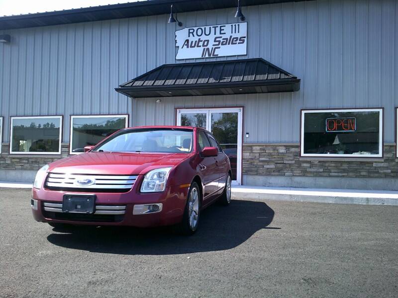 2008 Ford Fusion for sale at Route 111 Auto Sales Inc. in Hampstead NH