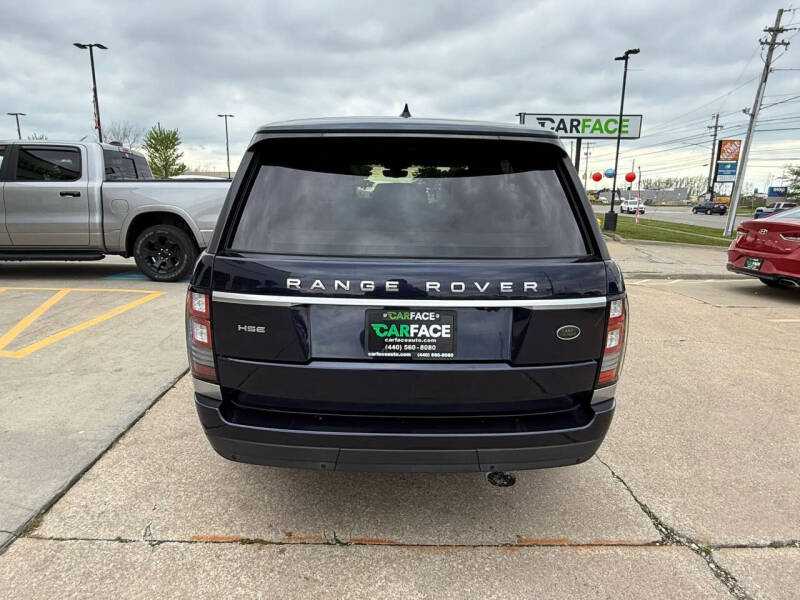 2017 Land Rover Range Rover HSE