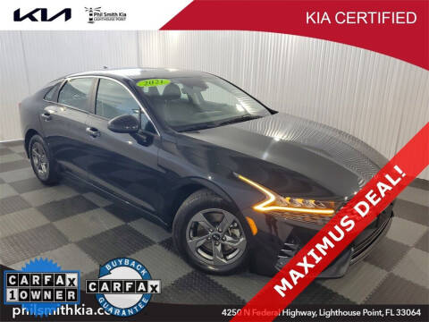 2021 Kia K5 for sale at PHIL SMITH AUTOMOTIVE GROUP - Phil Smith Kia in Lighthouse Point FL