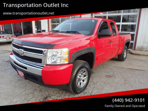 2010 Chevrolet Silverado 1500 for sale at Transportation Outlet Inc in Eastlake OH