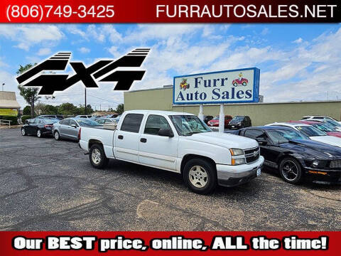 2006 Chevrolet Silverado 1500 for sale at FURR AUTO SALES in Lubbock TX