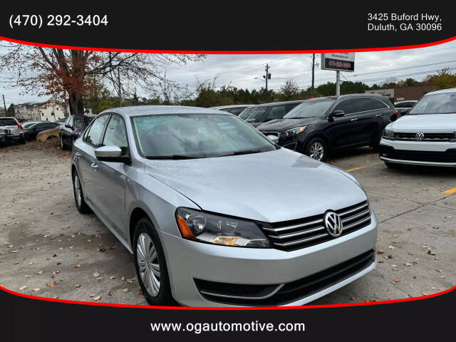 2015 Volkswagen Passat for sale at OG Automotive, LLC. in Duluth, GA