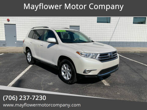 2013 Toyota Highlander for sale at Mayflower Motor Company in Rome GA