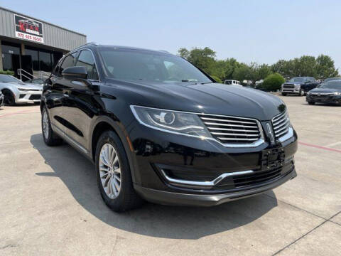 2018 Lincoln MKX for sale at KIAN MOTORS INC in Plano TX