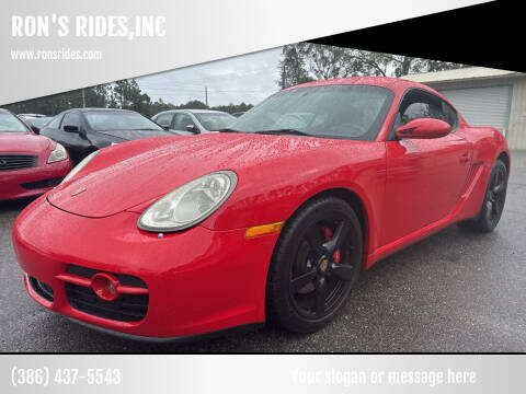2006 Porsche Cayman for sale at RON'S RIDES,INC in Bunnell FL