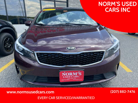 2017 Kia Forte for sale at NORM'S USED CARS INC in Wiscasset ME