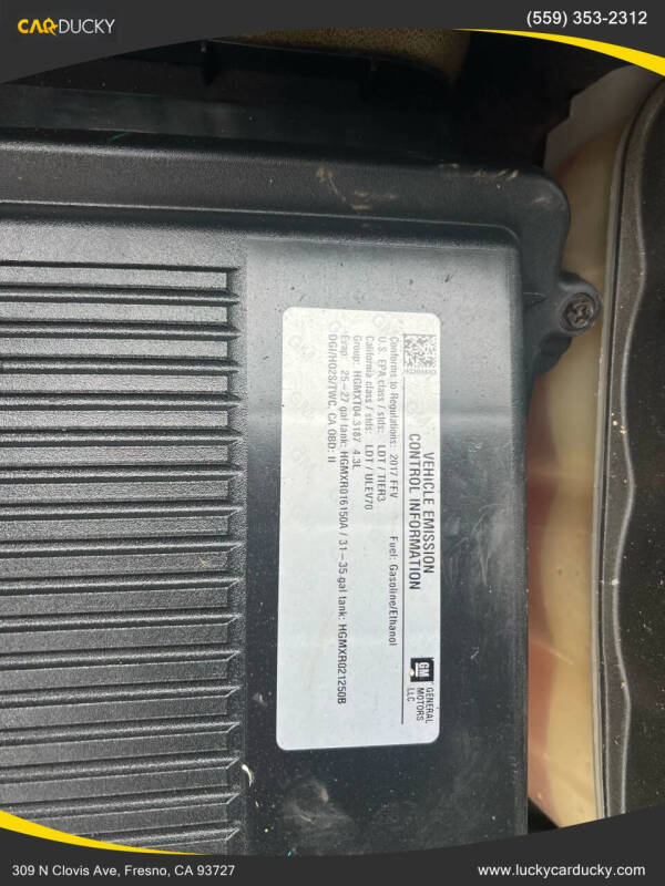 2017 Chevrolet Silverado 1500