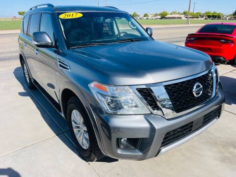 2017 Nissan Armada for sale at A AND A AUTO SALES in Gadsden AZ