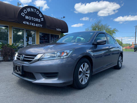 2013 Honda Accord for sale at DOWNTOWN MOTORS in Macon GA