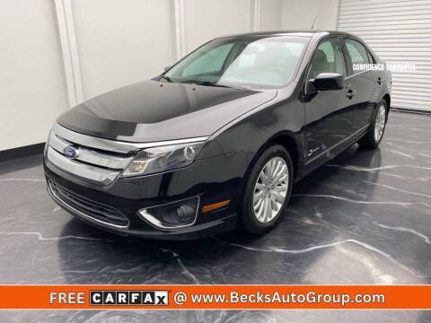 2010 Ford Fusion Hybrid for sale at Becks Auto Group in Mason OH