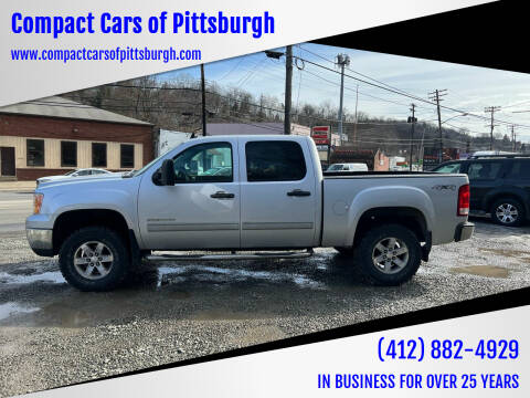 2012 GMC Sierra 1500 for sale at Compact Cars of Pittsburgh in Pittsburgh PA