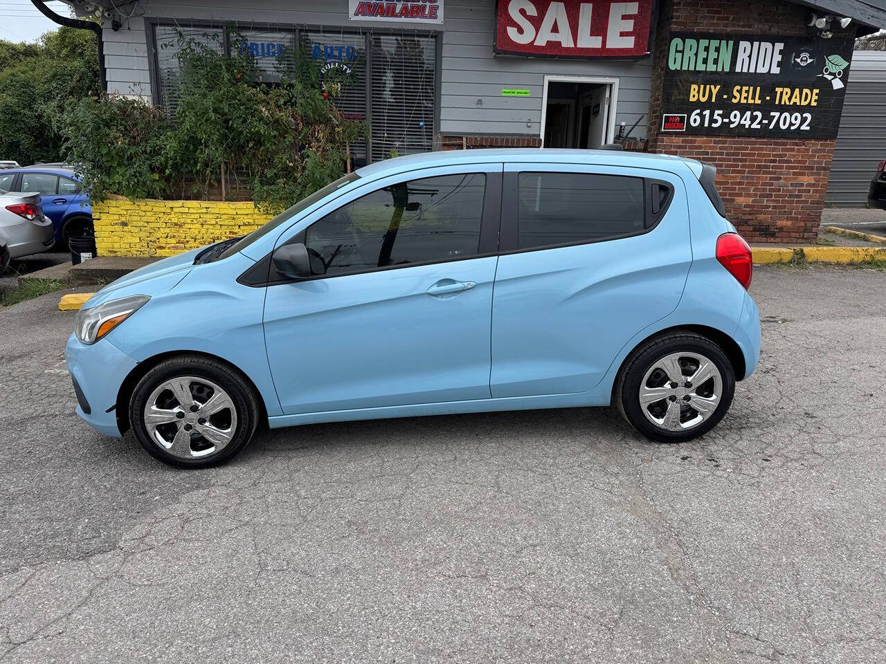 2016 Chevrolet Spark for sale at Green Ride LLC in NASHVILLE, TN