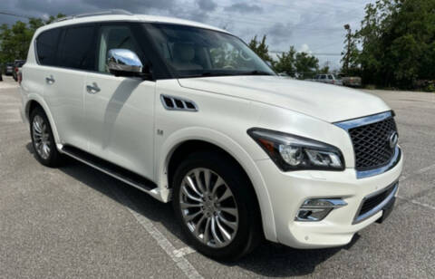 2016 Infiniti QX80 for sale at DON BAILEY AUTO SALES in Phenix City AL