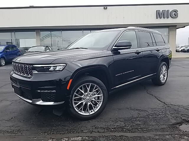 Used 2022 Jeep Grand Cherokee L Summit with VIN 1C4RJKEG4N8518031 for sale in Bellefontaine, OH