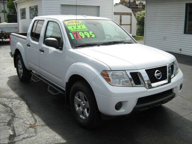 2012 Nissan Frontier for sale at D & P AUTO SALES in New Brighton PA