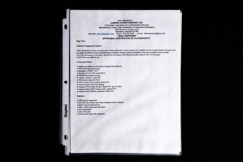 1969 Chevrolet Camaro