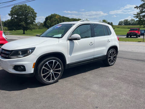 2012 Volkswagen Tiguan for sale at T & G Car Sales INC in Shippensburg PA