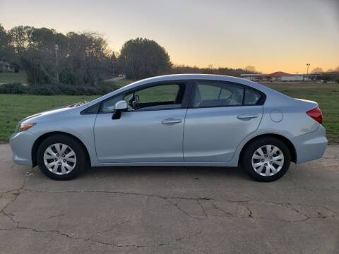 2012 Honda Civic for sale at Tennessee Valley Wholesale Autos LLC in Huntsville AL
