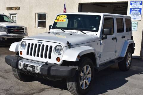 2013 Jeep Wrangler Unlimited for sale at I & R MOTORS in Factoryville PA