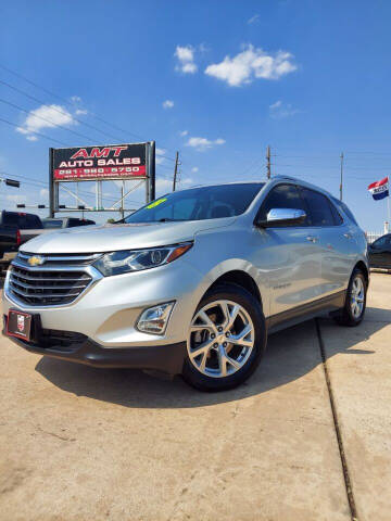 2018 Chevrolet Equinox for sale at AMT AUTO SALES LLC in Houston TX