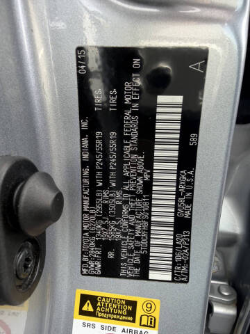 2015 Toyota Highlander Hybrid Limited