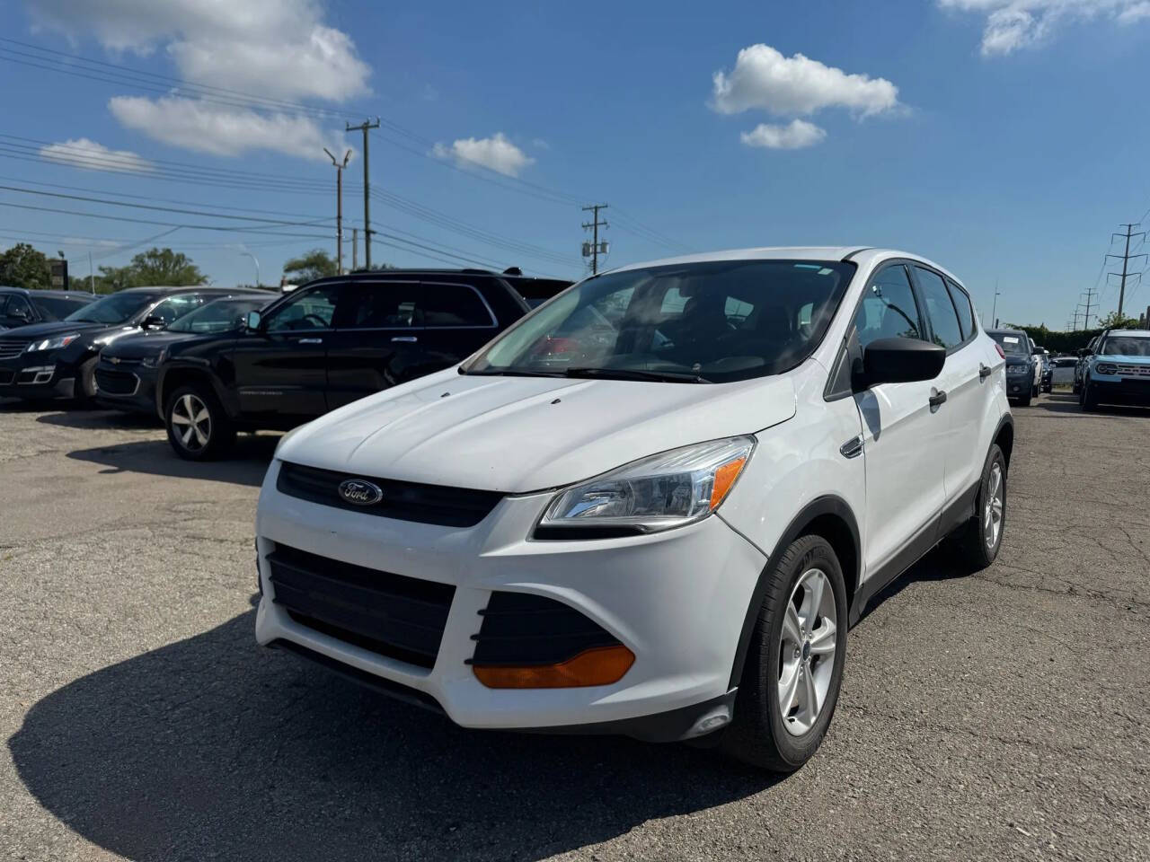 White 2013 Ford Escape S S 4dr SUV 1