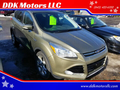 2013 Ford Escape for sale at DDK Motors LLC in Rock Hill NY