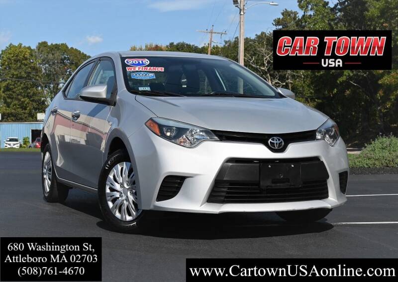 2015 Toyota Corolla for sale at Car Town USA in Attleboro MA