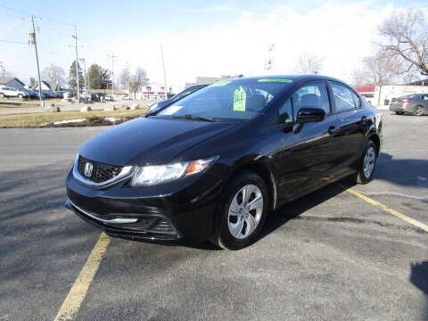 2015 Honda Civic for sale at Ideal Auto Sales, Inc. in Waukesha WI