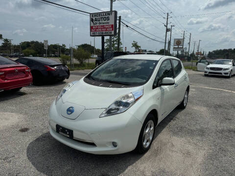 2012 Nissan LEAF for sale at Excellent Autos of Orlando in Orlando FL