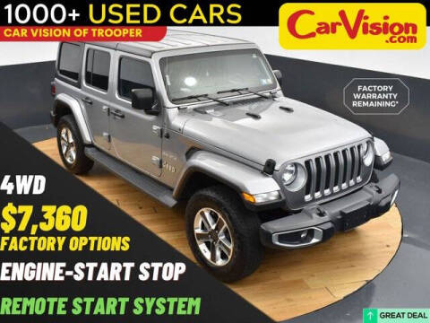 2019 Jeep Wrangler Unlimited for sale at Car Vision of Trooper in Norristown PA