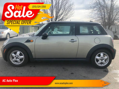 2010 MINI Cooper for sale at AC Auto Plex in Ontario NY