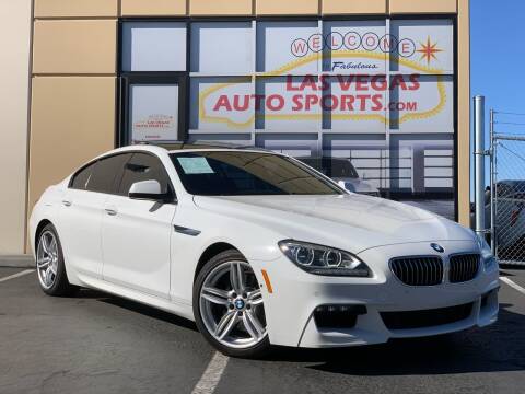 2015 BMW 6 Series for sale at Las Vegas Auto Sports in Las Vegas NV