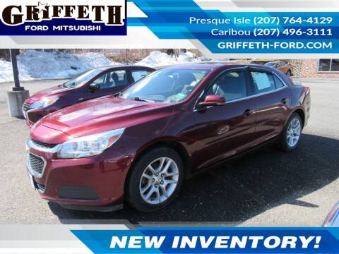 2015 Chevrolet Malibu for sale at Griffeth Mitsubishi - Pre-owned in Caribou ME