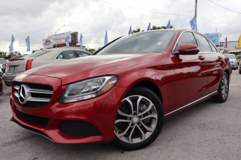2016 Mercedes-Benz C-Class for sale at OCEAN AUTO SALES in Miami FL