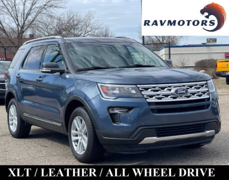 2018 Ford Explorer for sale at RAVMOTORS- Burnsville in Burnsville MN