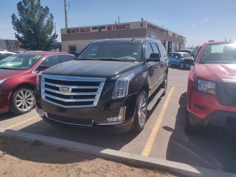 2018 Cadillac Escalade ESV for sale at M 3 AUTO SALES in El Paso TX