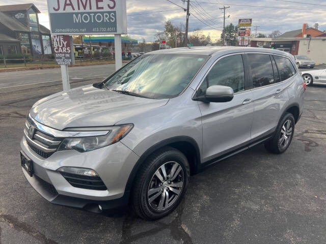 2016 Honda Pilot for sale at James Motors Inc. in East Longmeadow, MA