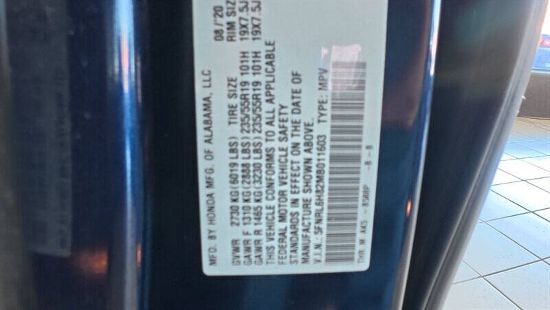 2021 Honda Odyssey Touring