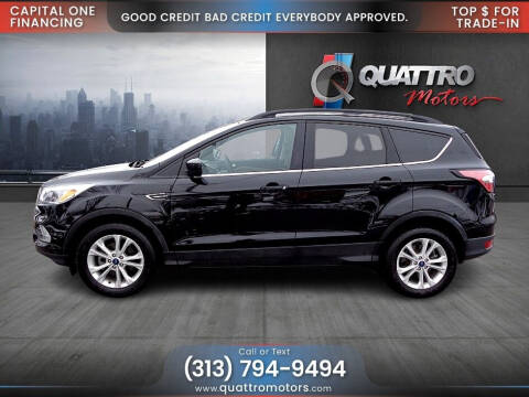 2018 Ford Escape for sale at Quattro Motors in Redford MI