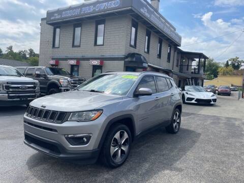 2017 Jeep Compass for sale at Sisson Pre-Owned in Uniontown PA