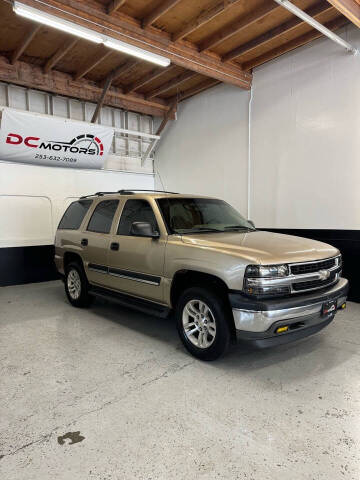 2005 Chevrolet Tahoe for sale at DC MOTORS LLC in Auburn WA