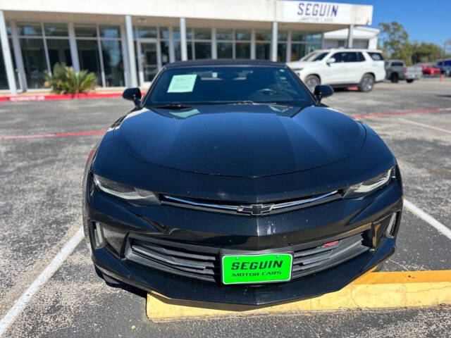 2018 Chevrolet Camaro for sale at SEGUIN MOTOR CARS in Seguin, TX