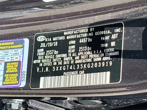 2019 Kia Optima S