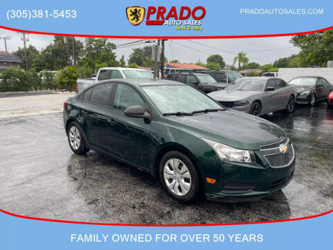 2014 Chevrolet Cruze for sale at Prado Auto Sales in Miami FL